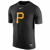 Pittsburgh Pirates Nike Collection Legend Logo 1.5 Performance WEM T-Shirt - Black,baseball caps,new era cap wholesale,wholesale hats